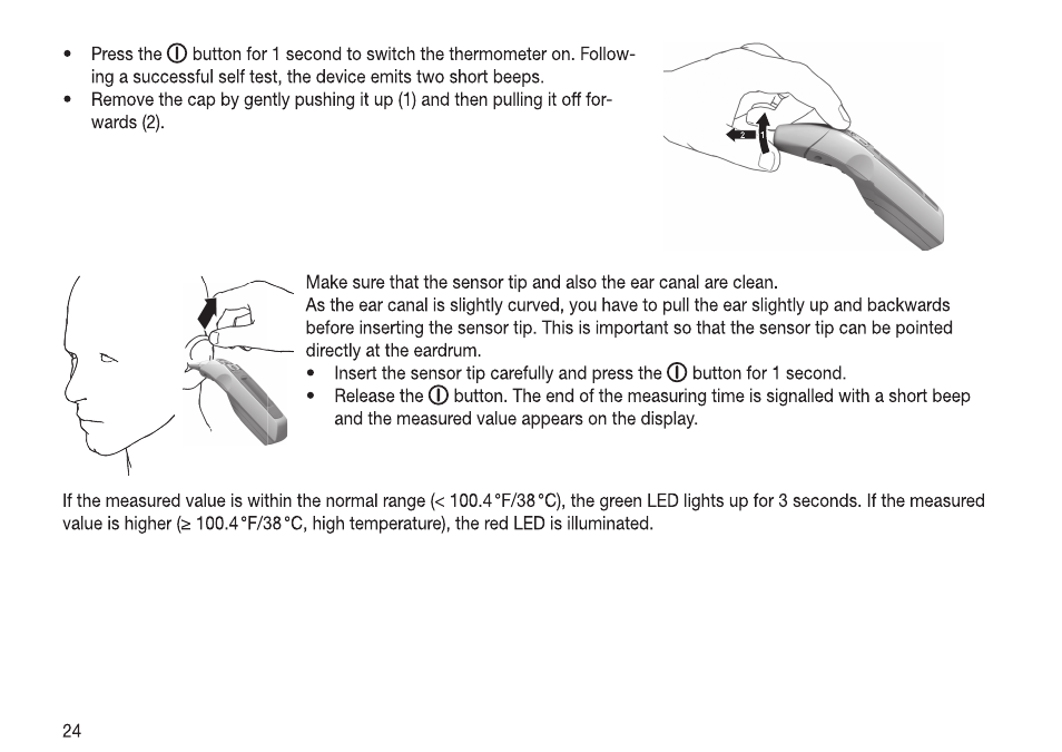 Beurer FT 70 User Manual | Page 24 / 120