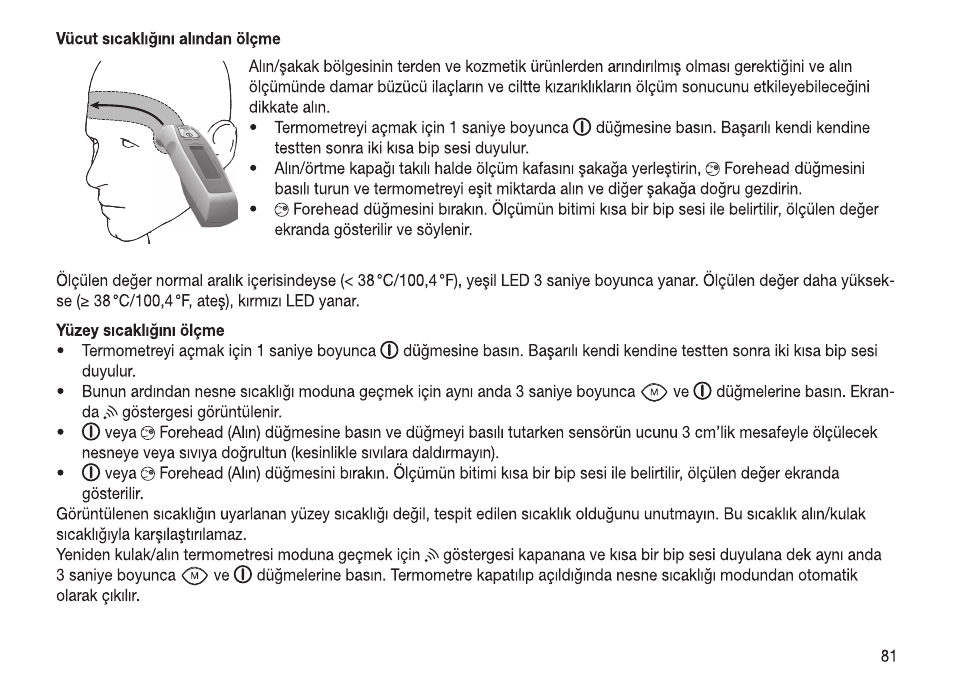 Beurer FT 70 User Manual | Page 81 / 120