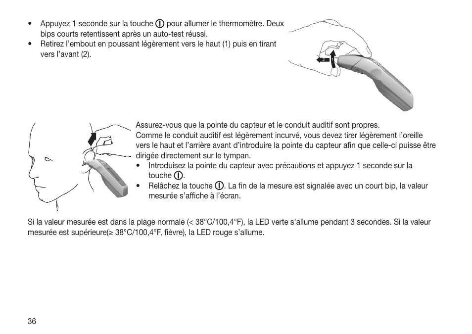 Beurer FT 65 User Manual | Page 36 / 112