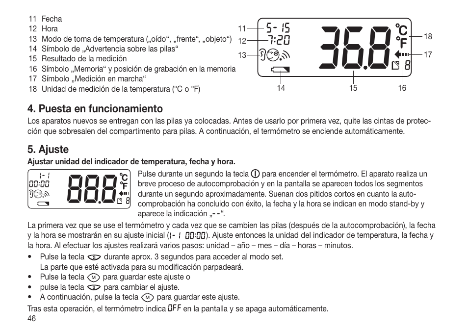 Beurer FT 65 User Manual | Page 46 / 112