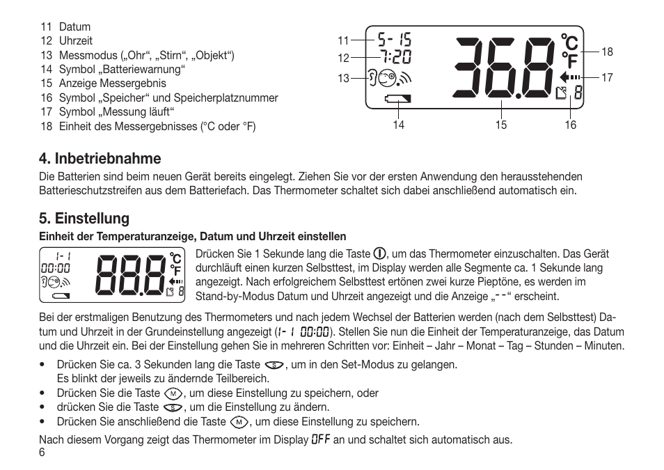 Beurer FT 65 User Manual | Page 6 / 112