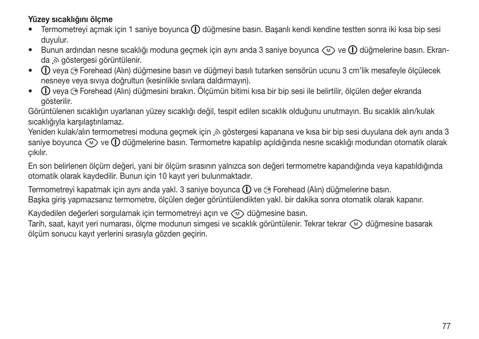 Beurer FT 65 User Manual | Page 77 / 112