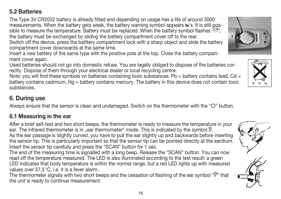 Beurer FT 55 User Manual | Page 16 / 88