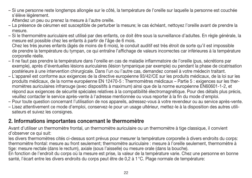Beurer FT 55 User Manual | Page 22 / 88