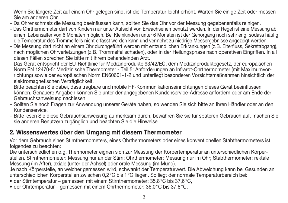 Beurer FT 55 User Manual | Page 3 / 88