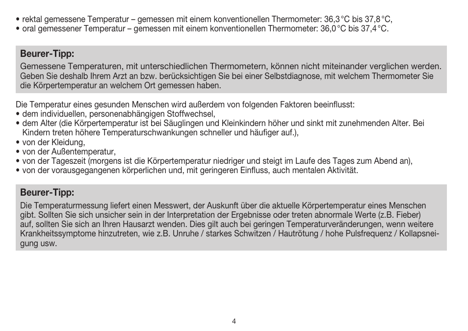 Beurer FT 55 User Manual | Page 4 / 88