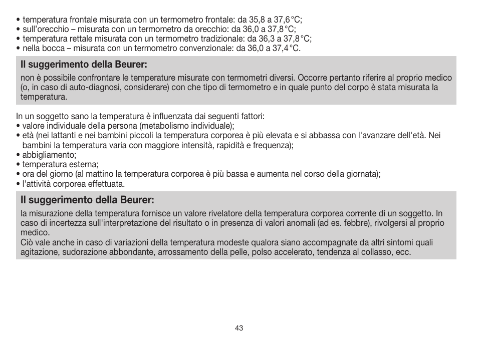 Beurer FT 55 User Manual | Page 43 / 88