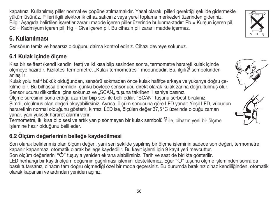 Beurer FT 55 User Manual | Page 56 / 88