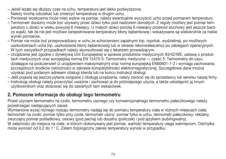 Beurer FT 55 User Manual | Page 73 / 88