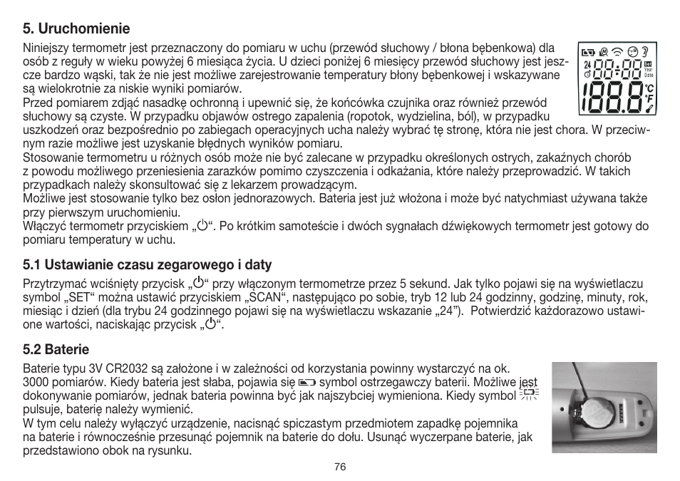 Beurer FT 55 User Manual | Page 76 / 88