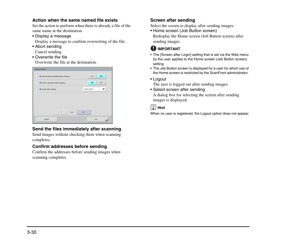 Canon SCANFRONT M11058 User Manual | Page 60 / 88