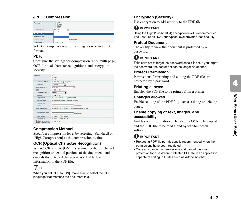 Canon SCANFRONT M11058 User Manual | Page 77 / 88