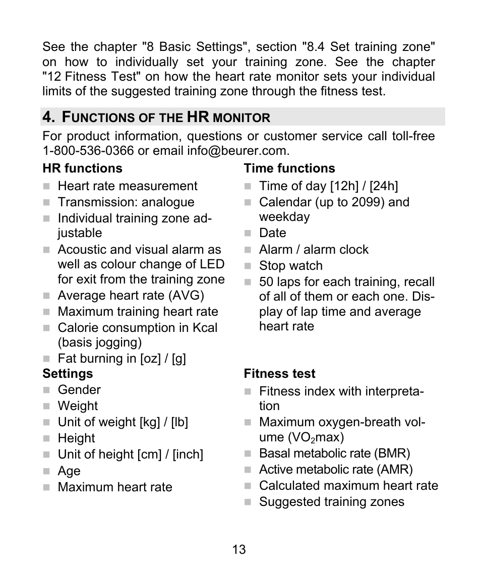 Beurer PM 62 User Manual | Page 14 / 112