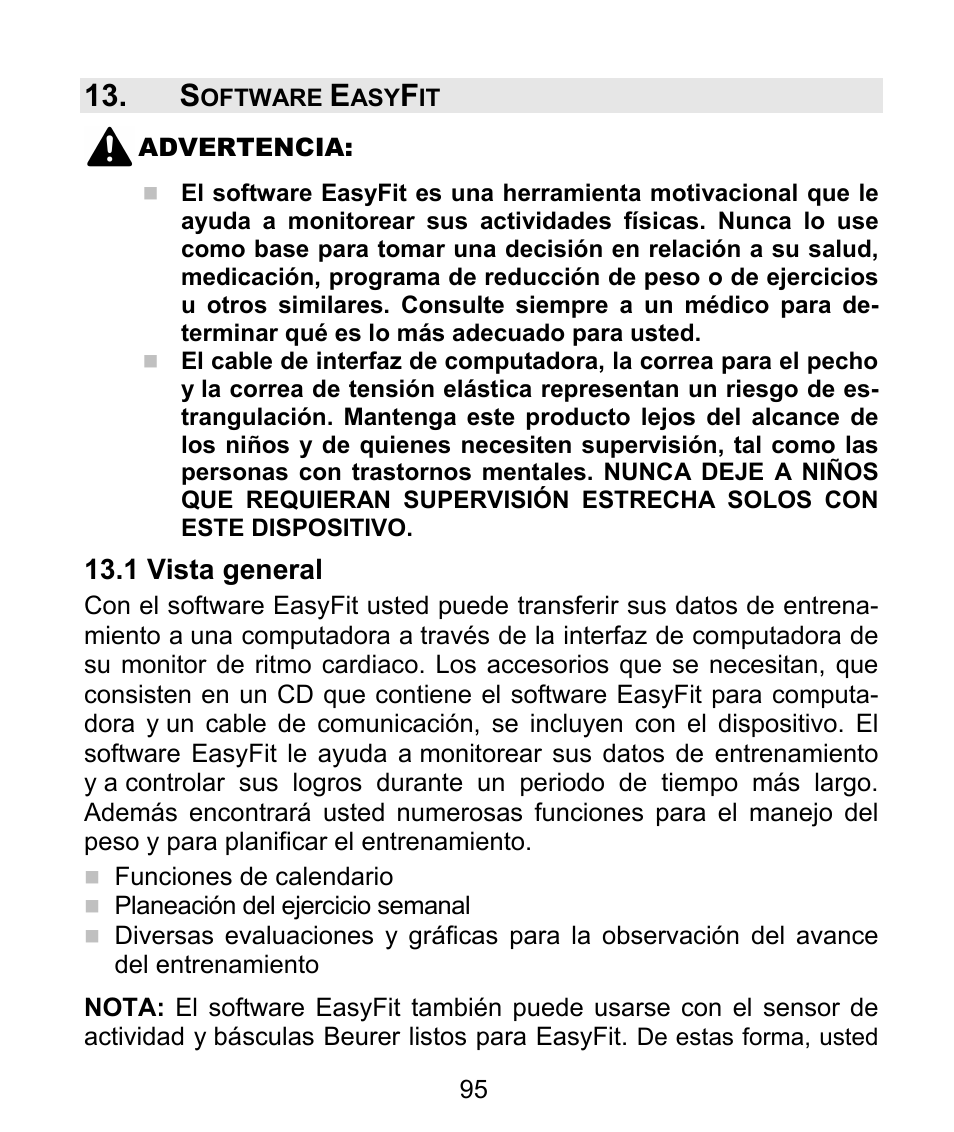1 vista general | Beurer PM 62 User Manual | Page 96 / 112