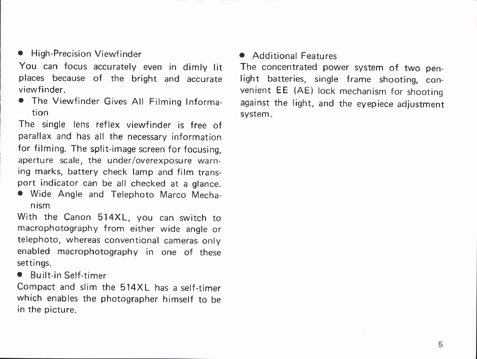 Canon 514XL User Manual | Page 5 / 48