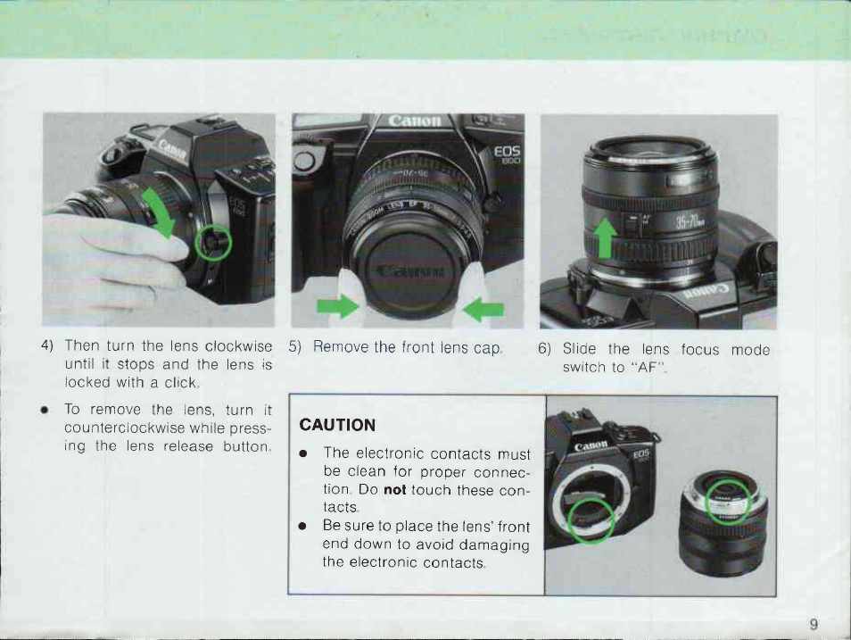 Canon EOS 600 User Manual | Page 11 / 114