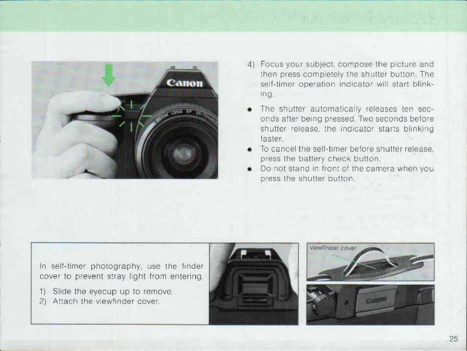Canon EOS 600 User Manual | Page 27 / 114