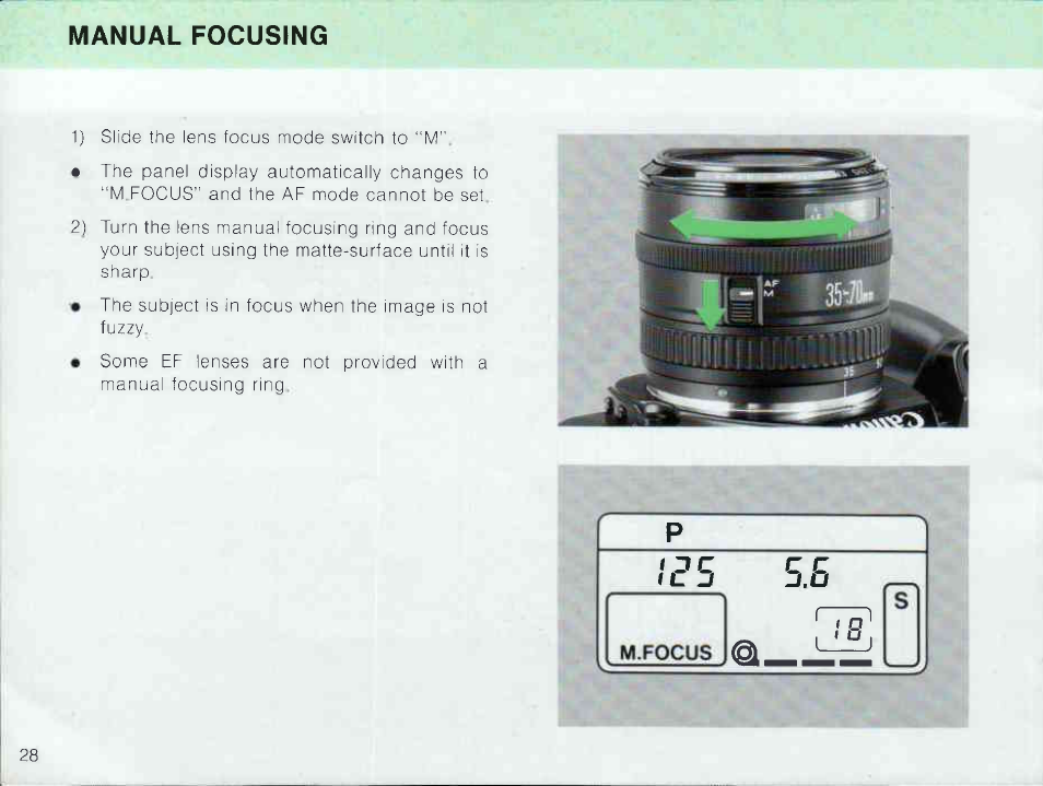 Pc quickshots | Canon EOS 600 User Manual | Page 30 / 114