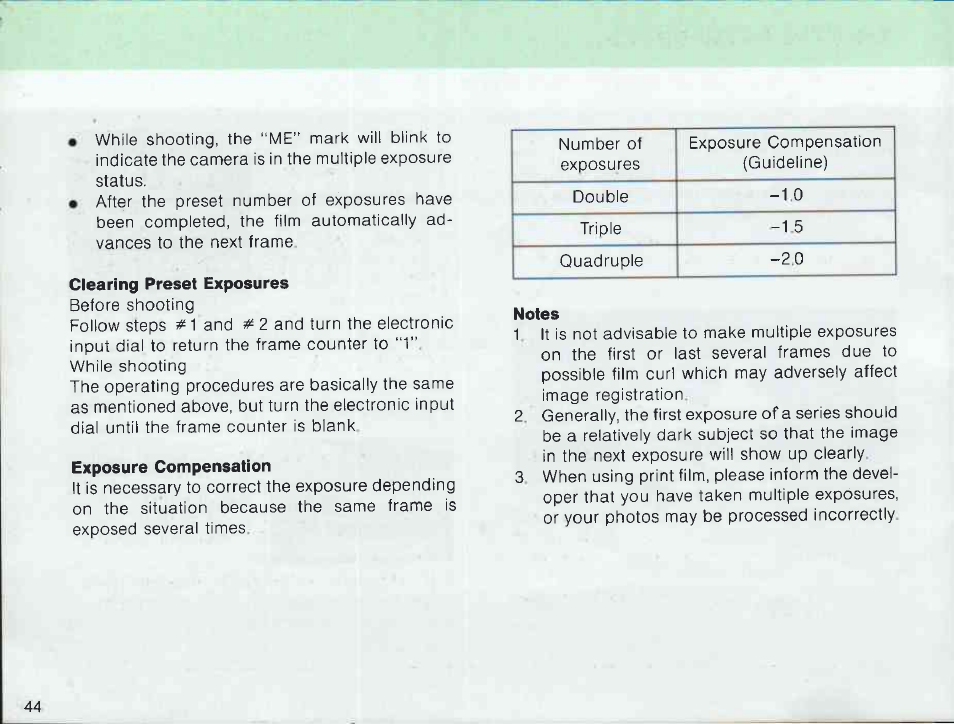 Manual focusing | Canon EOS 600 User Manual | Page 46 / 114
