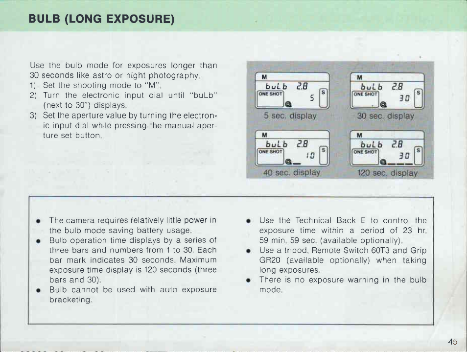 Canon EOS 600 User Manual | Page 47 / 114
