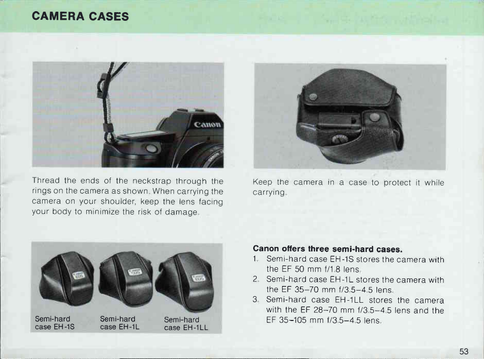 Is om | Canon EOS 600 User Manual | Page 55 / 114