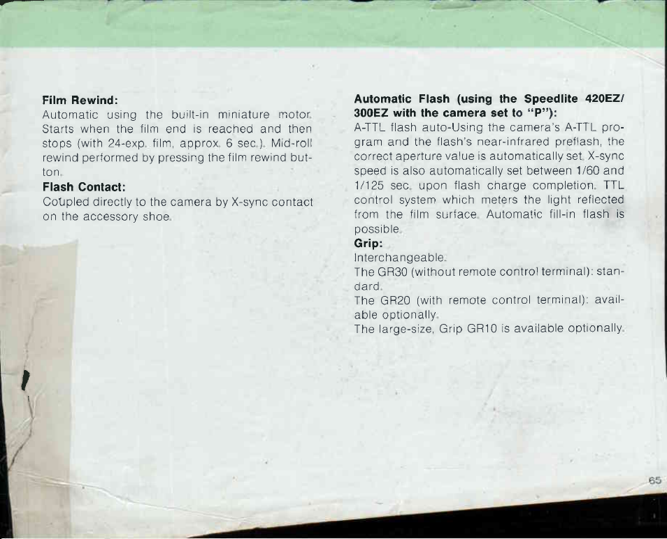 Canon EOS 600 User Manual | Page 67 / 114