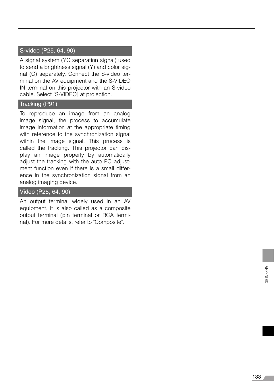 Canon REALiS X700 User Manual | Page 133 / 141
