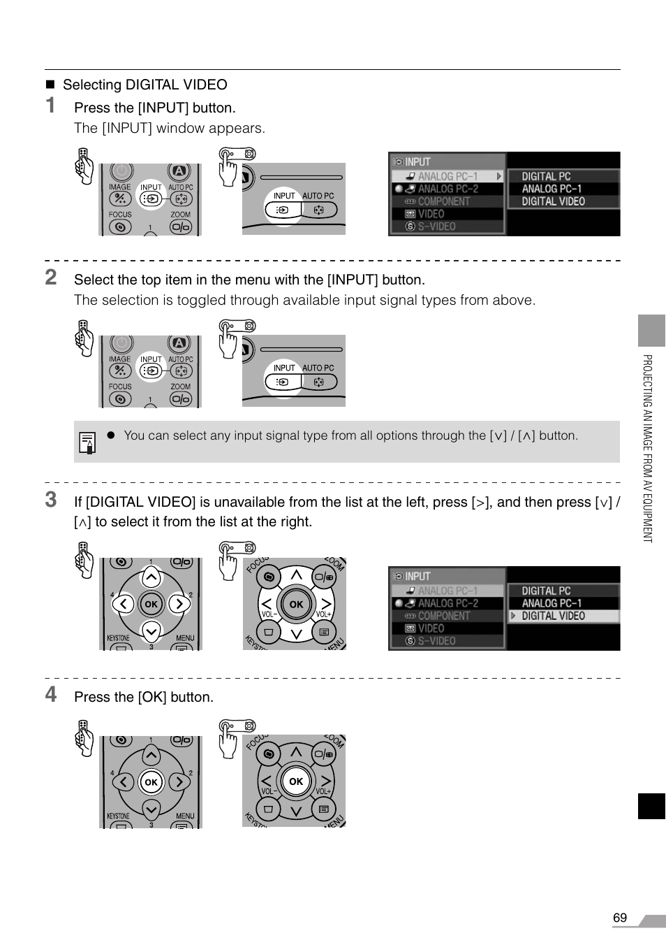 Canon REALiS X700 User Manual | Page 69 / 141