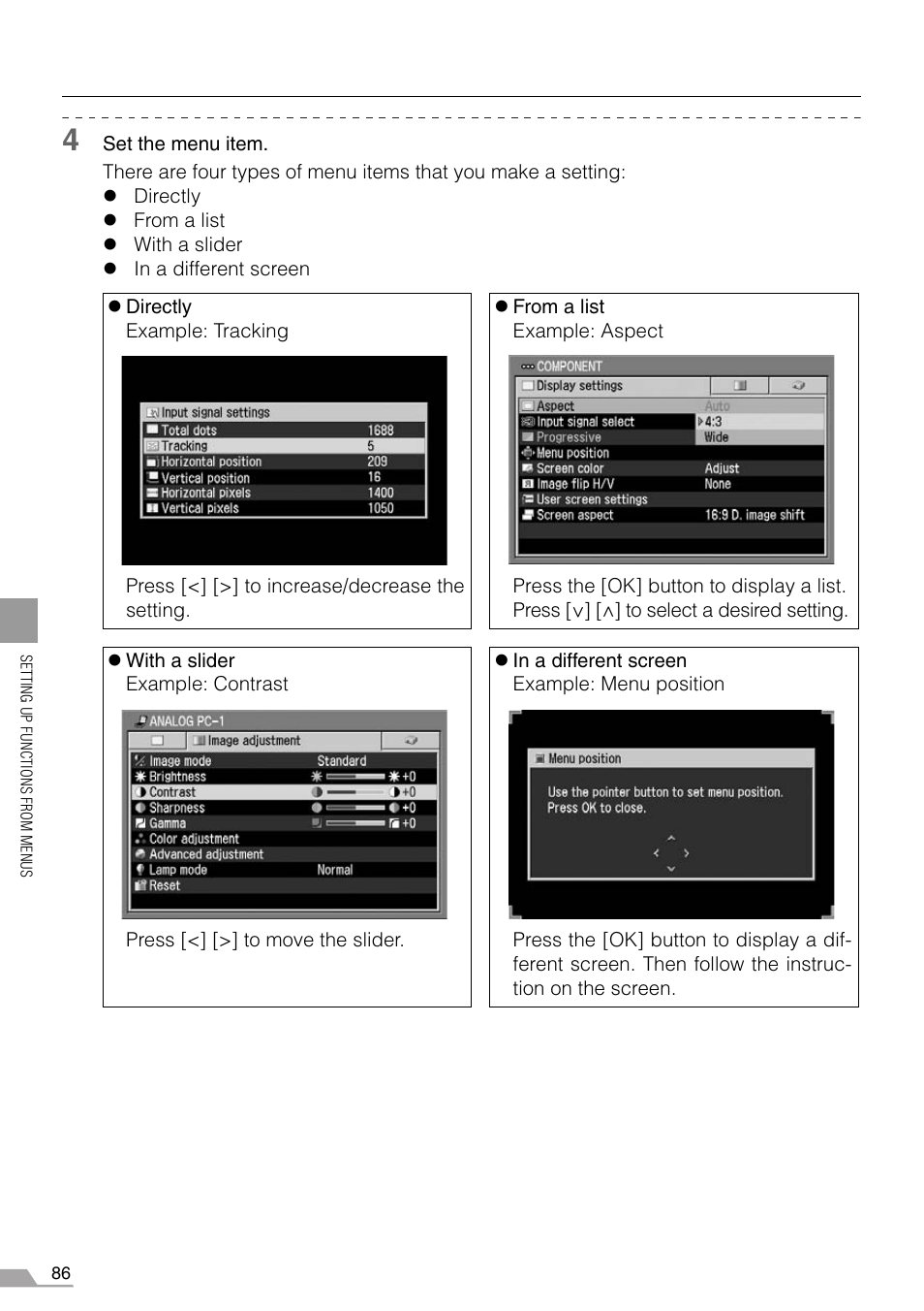 Canon REALiS X700 User Manual | Page 86 / 141