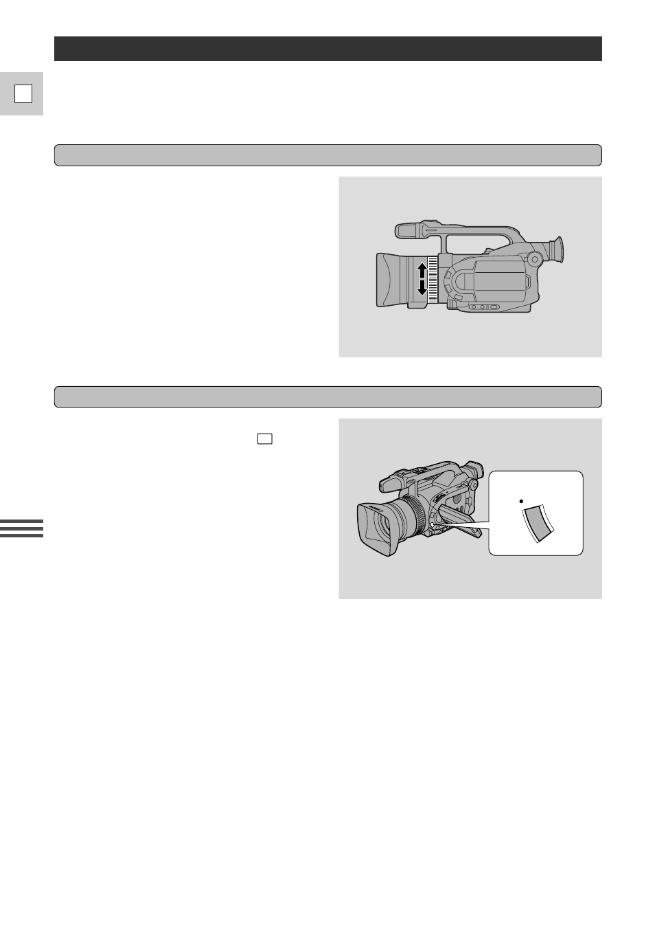Adjusting the focus | Canon DM-GL1 User Manual | Page 58 / 104