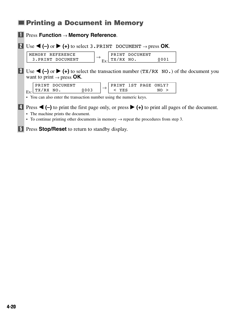 Canon FAX-L400 User Manual | Page 53 / 110