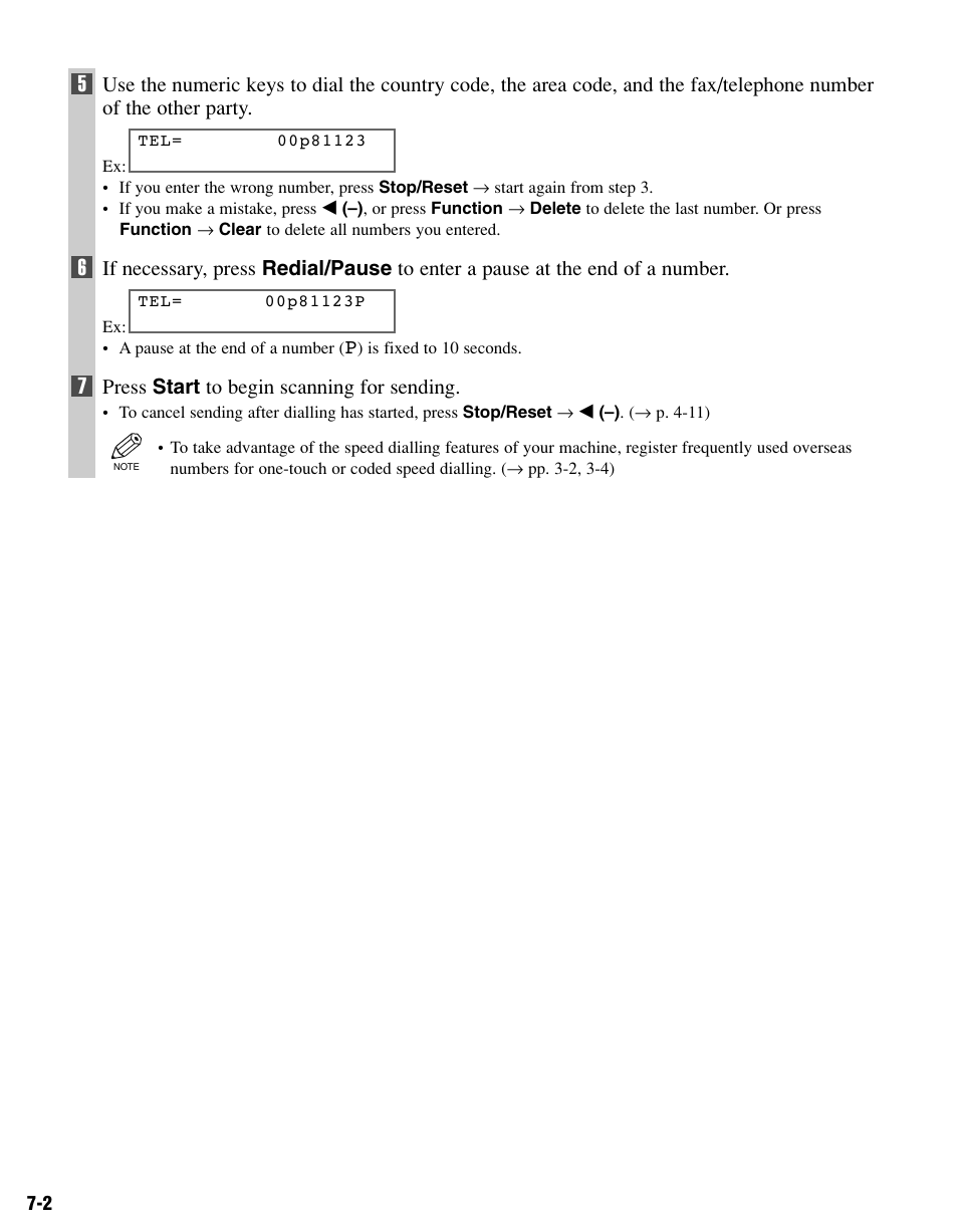 Canon FAX-L400 User Manual | Page 71 / 110