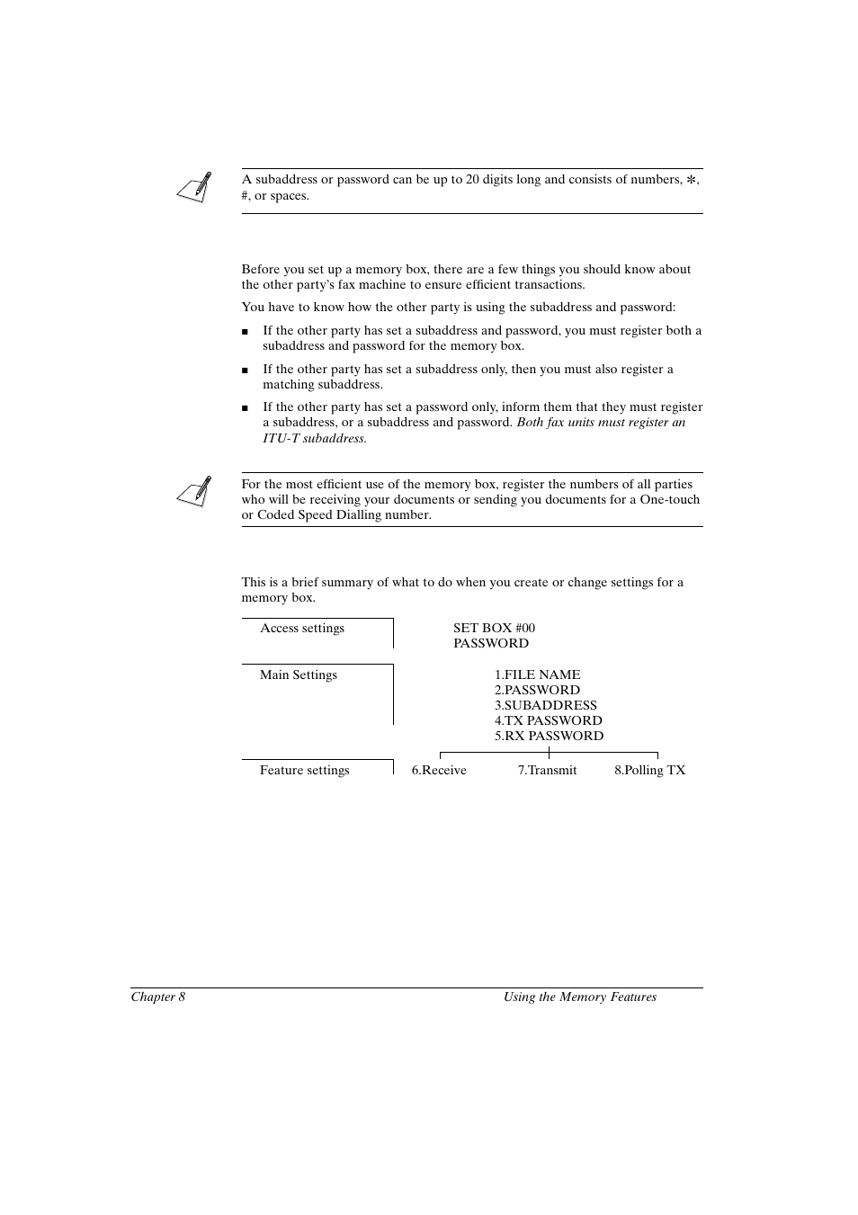Canon FAX-L800 User Manual | Page 159 / 370