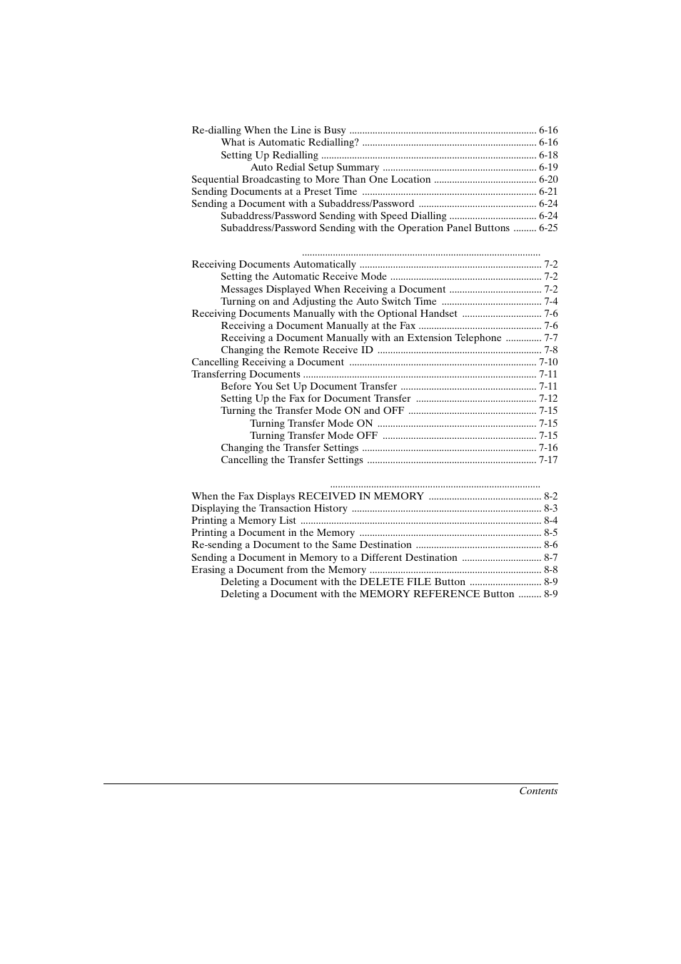 Canon FAX-L800 User Manual | Page 6 / 370