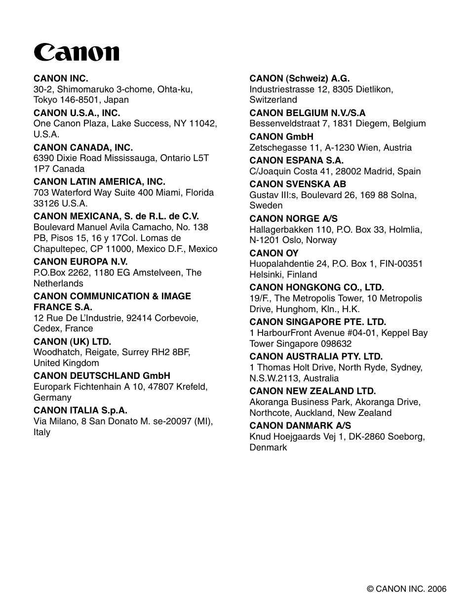 Canon LV-7575 User Manual | Page 63 / 63