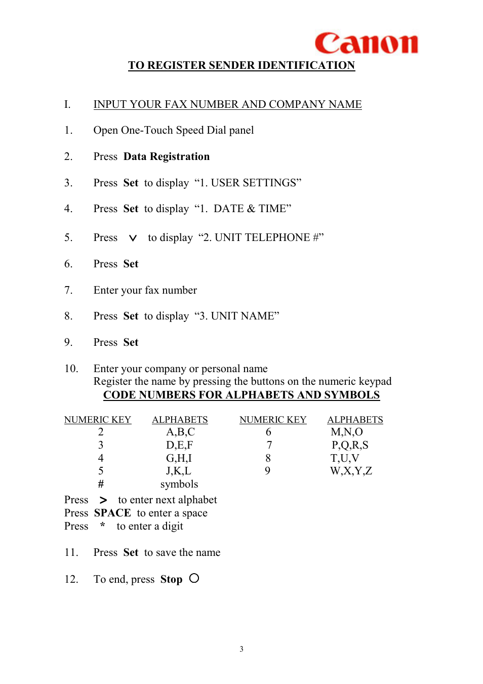 Canon L360 User Manual | Page 3 / 16