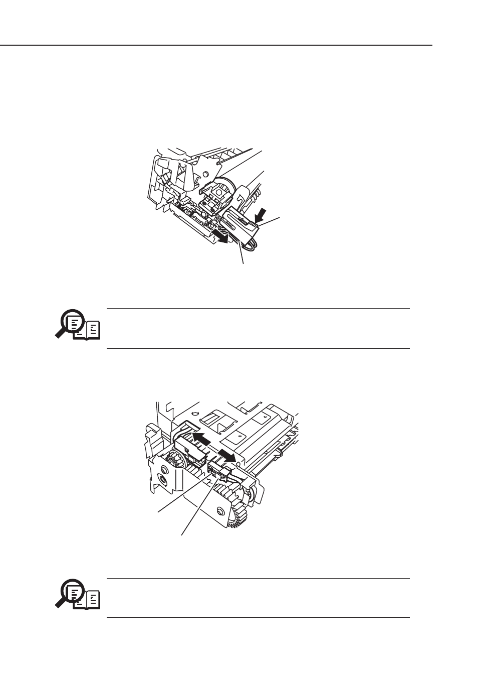 18 fixing film, Figure 4-38 preparation for cleaning 1, Figure 4-39 preparation for cleaning 2 | Canon FAX-L1000 User Manual | Page 284 / 610