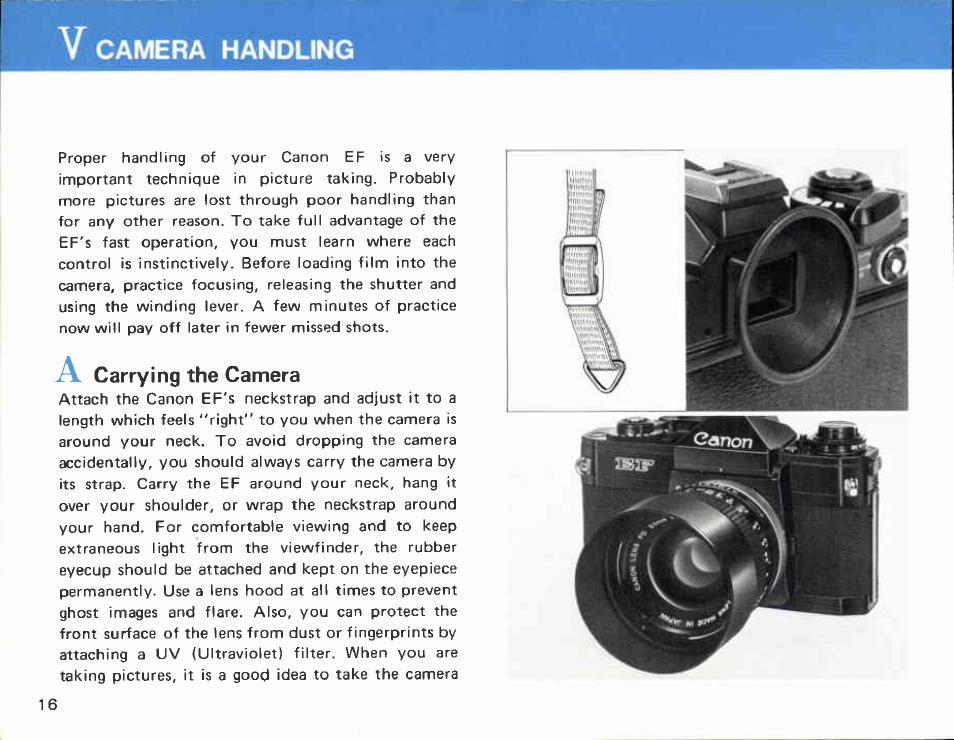 Canon EF User Manual | Page 16 / 114