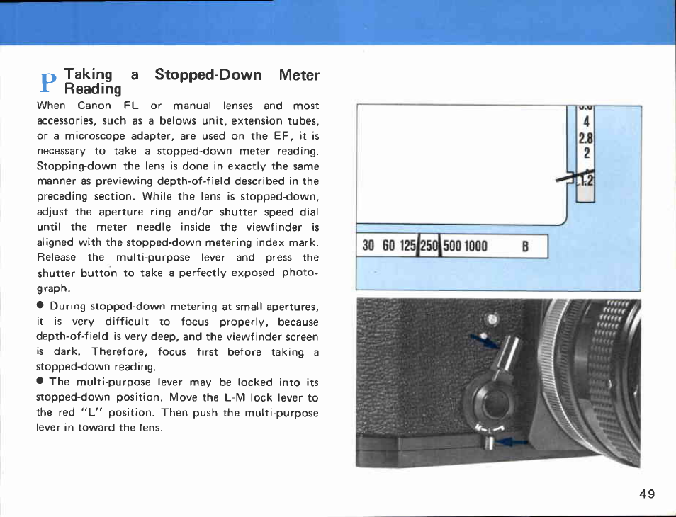 Canon EF User Manual | Page 49 / 114