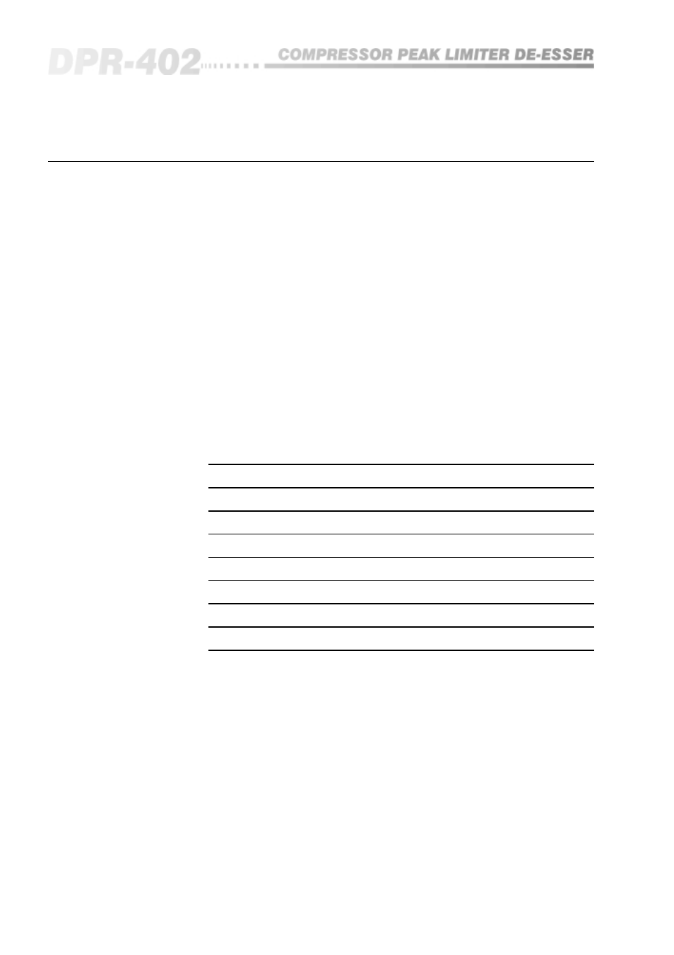 0 warranty information, Warranty information | BSS Audio DPR-402 Owner's Manual User Manual | Page 44 / 48