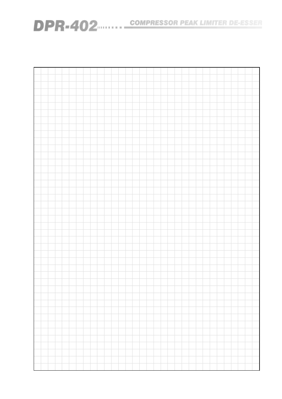 BSS Audio DPR-402 Owner's Manual User Manual | Page 47 / 48