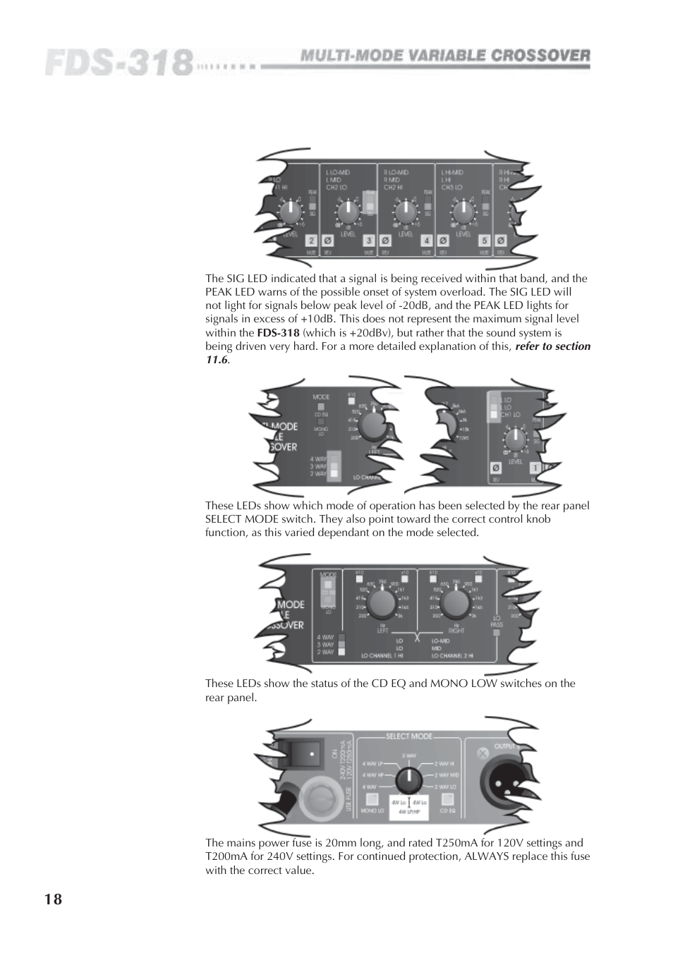 BSS Audio FDS-318 Owner's Manual User Manual | Page 18 / 36