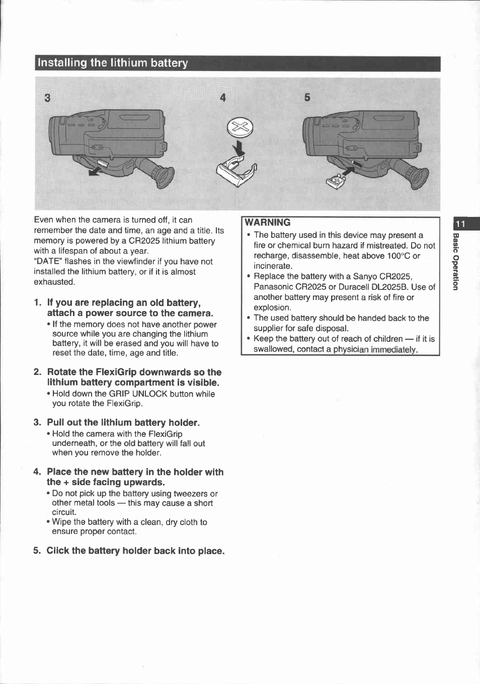 How long do battery packs last | Canon E 700 User Manual | Page 13 / 47