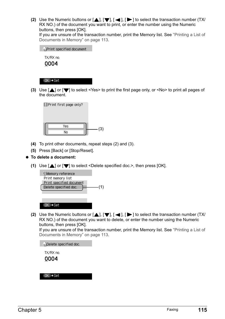 Chapter 5 115 | Canon PIXMA MP830 User Manual | Page 117 / 222