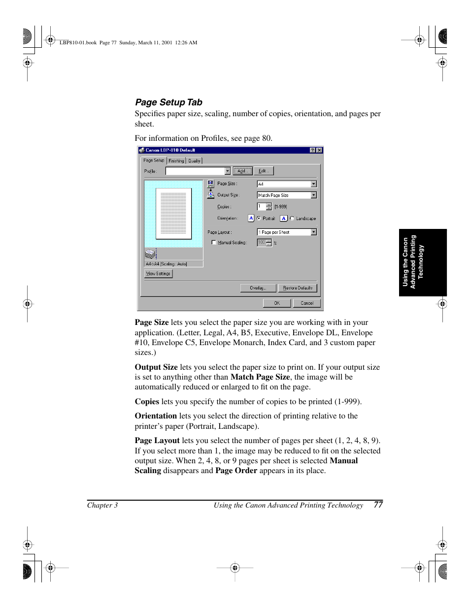 Canon LBP-810 User Manual | Page 93 / 180