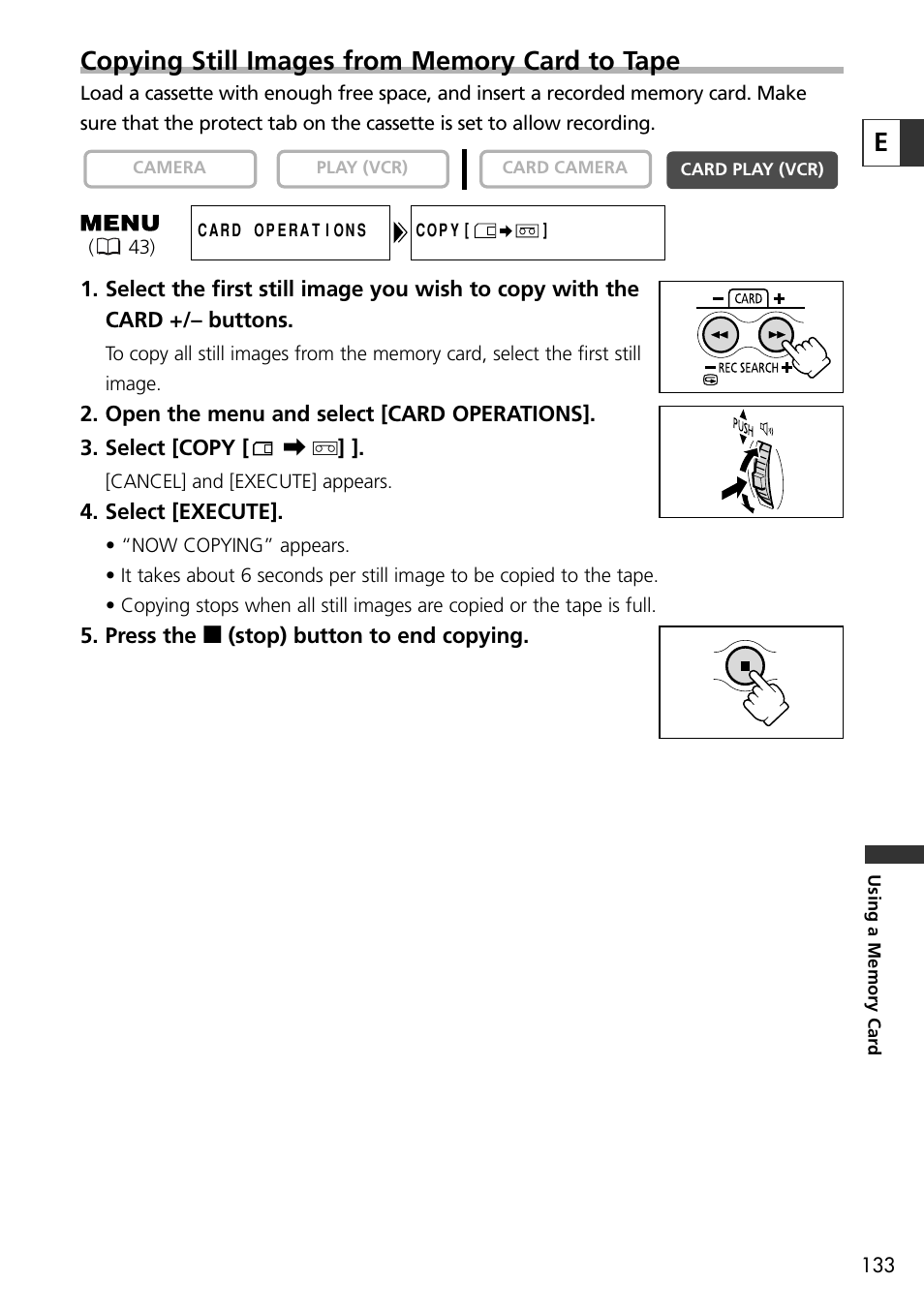 Canon OPTURA10 User Manual | Page 133 / 163