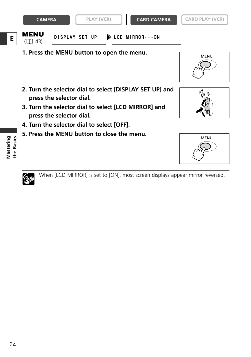 Canon OPTURA10 User Manual | Page 34 / 163