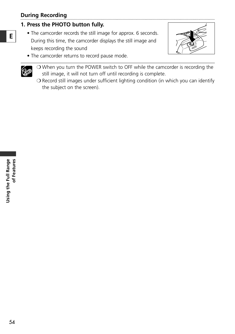 Canon OPTURA10 User Manual | Page 54 / 163