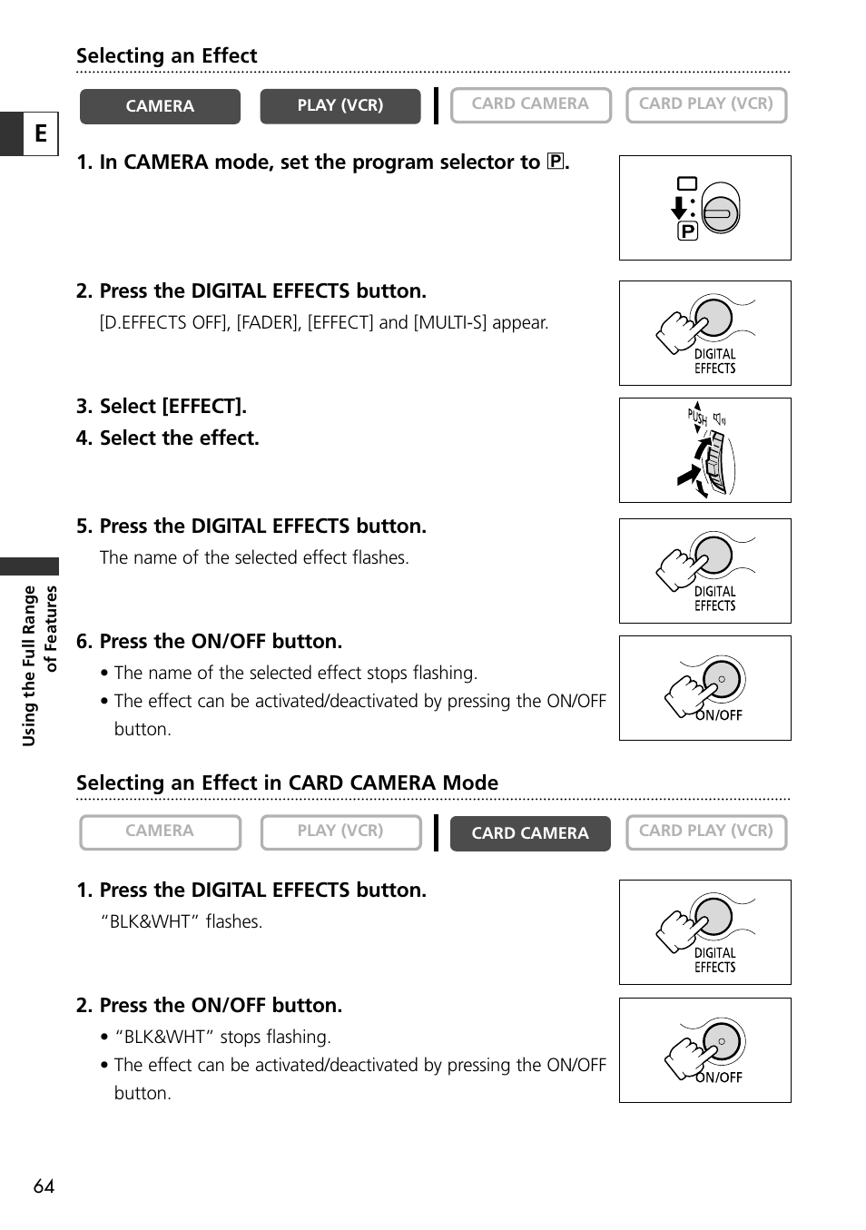 Canon OPTURA10 User Manual | Page 64 / 163