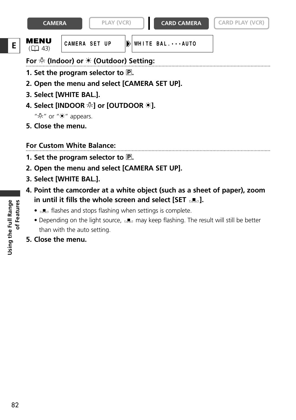 Canon OPTURA10 User Manual | Page 82 / 163